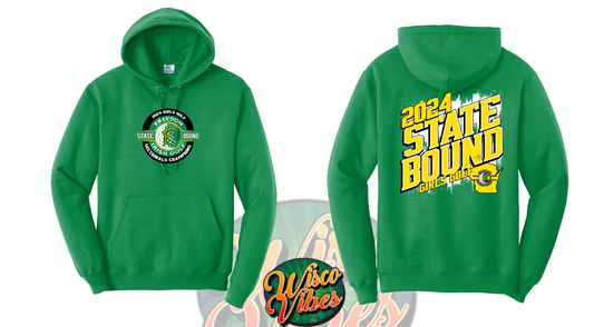 Girls Golf State Hoodies