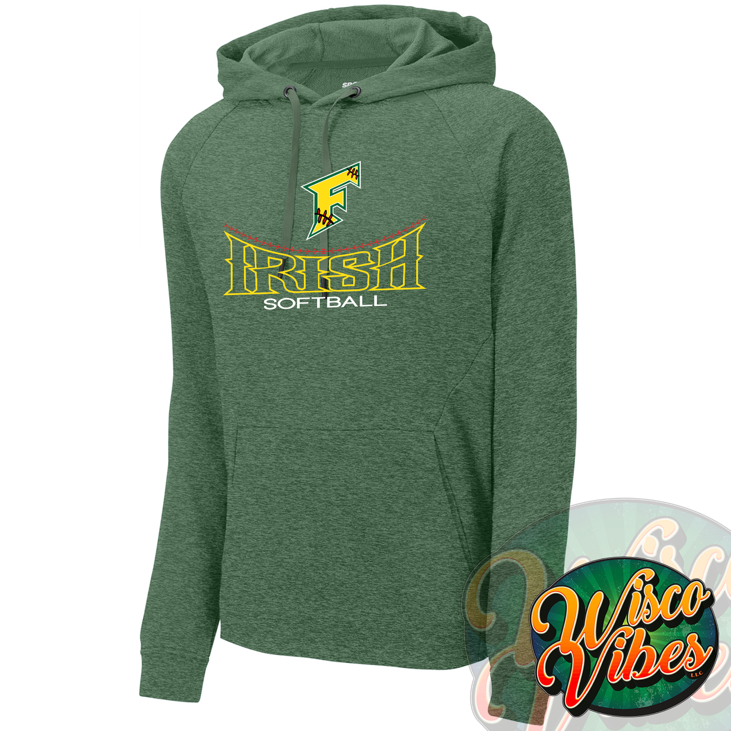 2025 Irish Softball Hooded Sweatshirt
