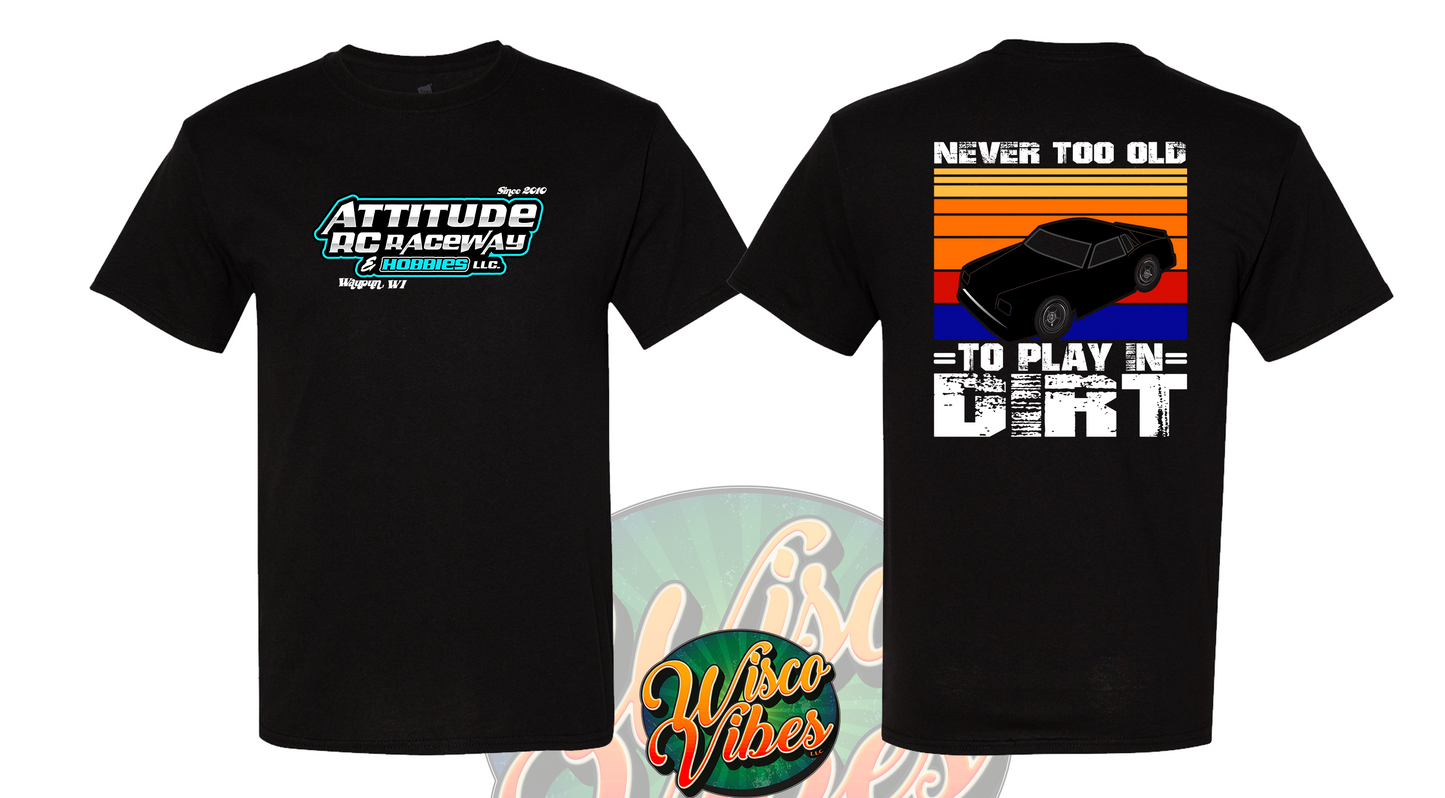 Attitude Raceway Dirt T-shirt
