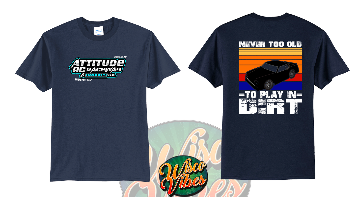 Attitude Raceway Dirt T-shirt