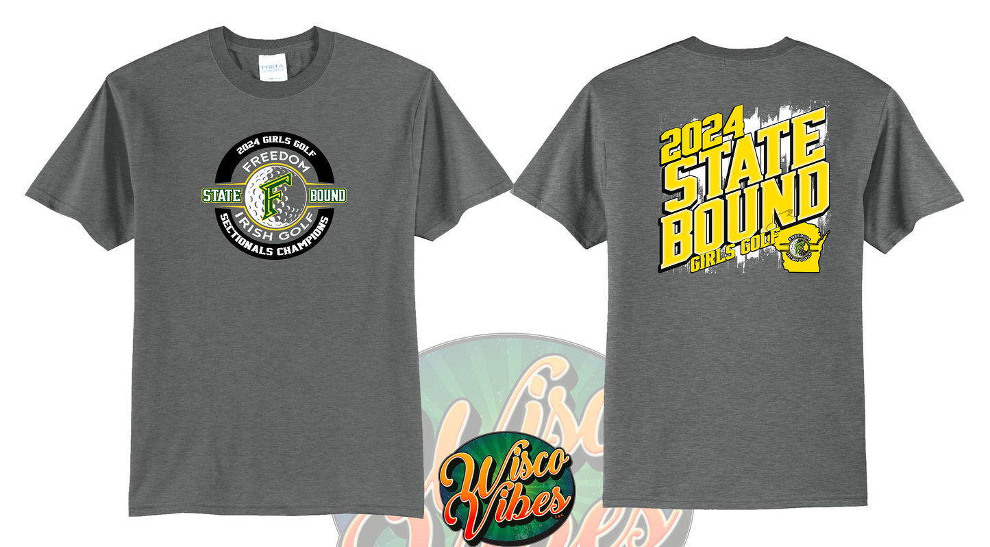Girls Golf State T-shirts