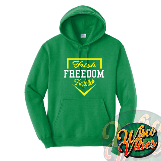 Freedom Fastpitch home plate hoodie