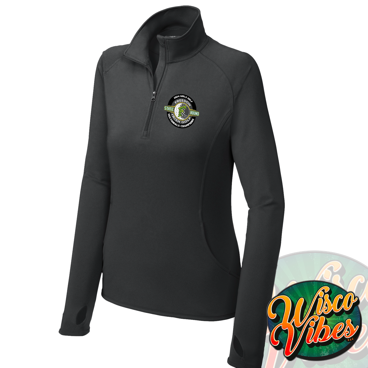 Girls Golf State 1/4 Zip