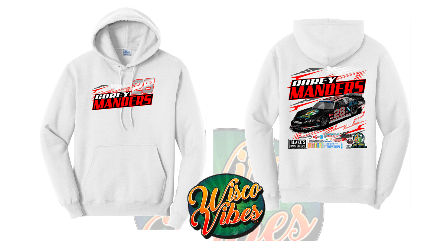 Corey Manders Hooded Sweatshirts