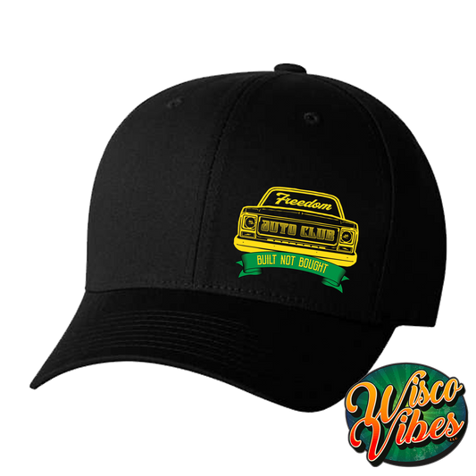 Freedom Auto Club black flex fit hat