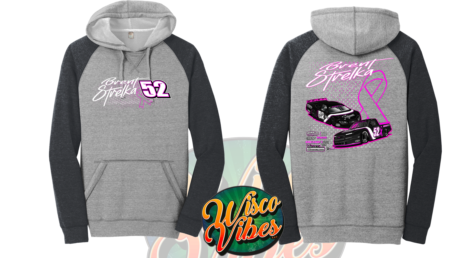 Brent Strelka Deluxe Hoodie – Wisco Vibes LLC