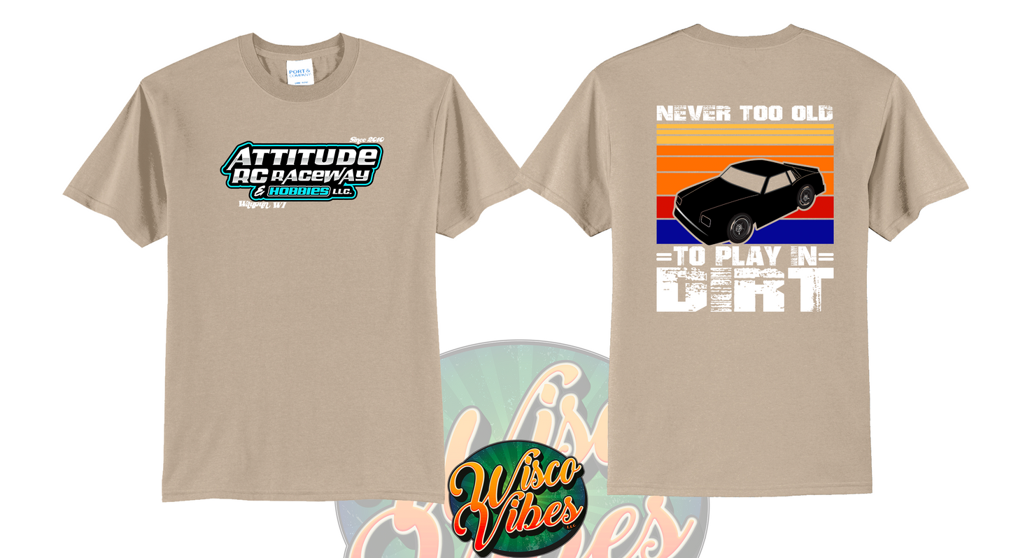 Attitude Raceway Dirt T-shirt