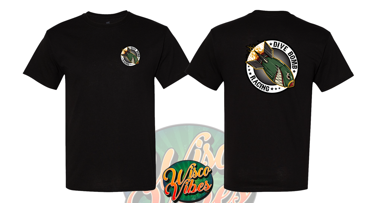 Dive Bomb Racing T-shirt – Wisco Vibes LLC