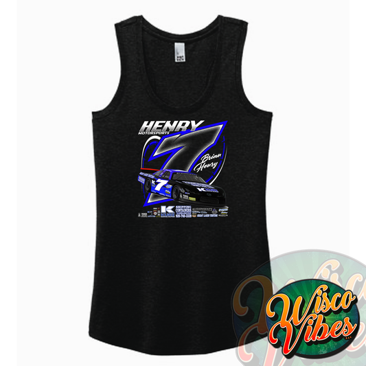 Brian Henry Ladies Racerback tanktops
