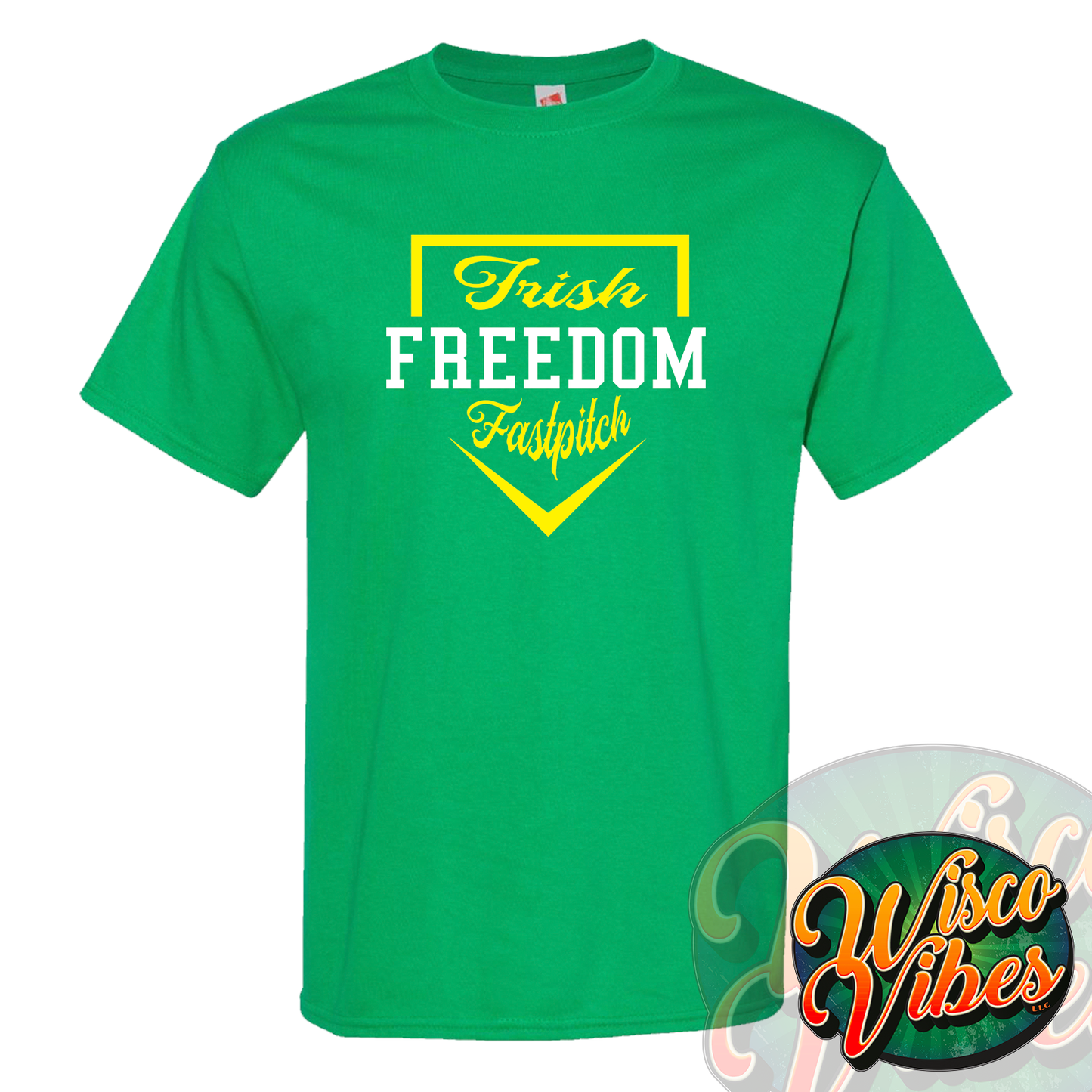 Freedom Irish Fastpitch Home Plate T-Shirt